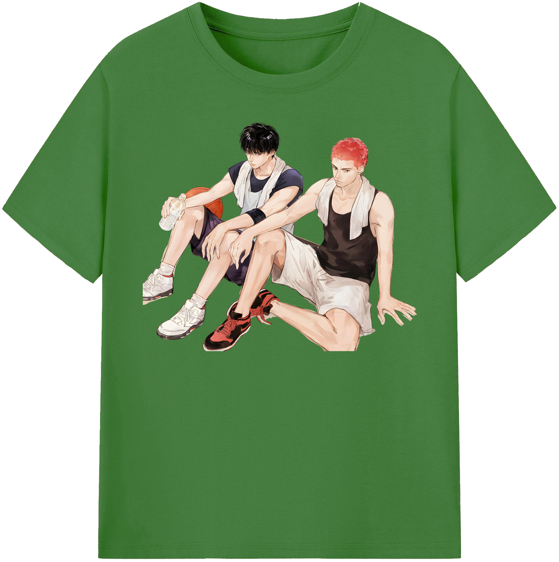（画像用） SLAM DUNK／スラムダンク レディースカジュアルプリントTシャツ（綿100％）